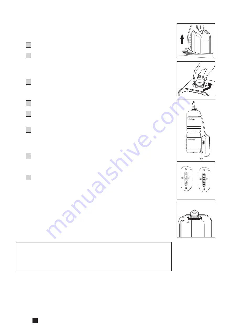 Toyotomi Zibro RS-220 Operating Manual Download Page 16