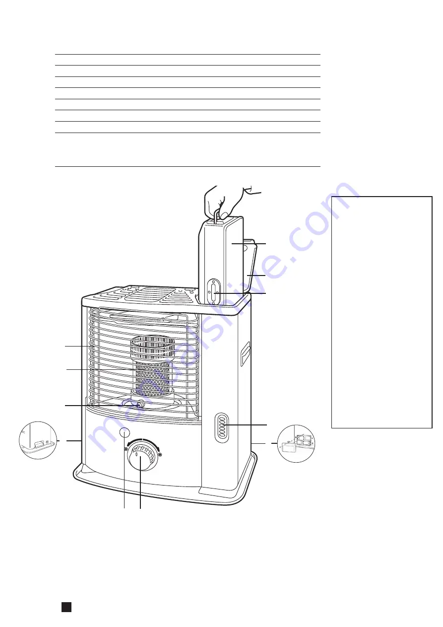 Toyotomi Zibro RS-220 Operating Manual Download Page 24