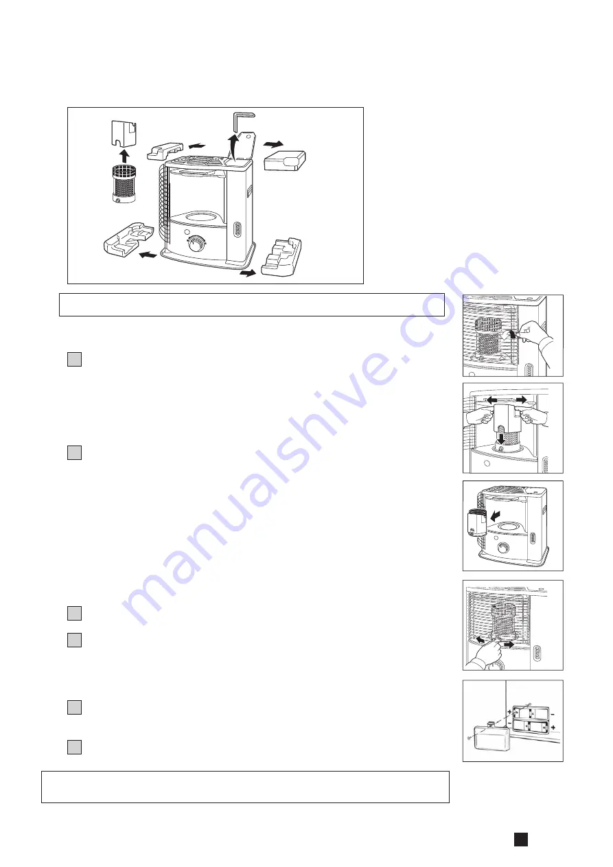 Toyotomi Zibro RS-220 Operating Manual Download Page 113