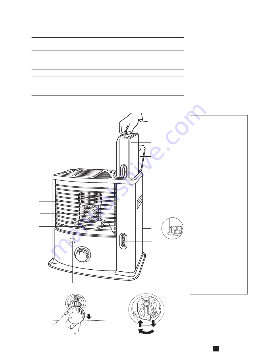 Toyotomi Zibro RS-2222 Скачать руководство пользователя страница 21