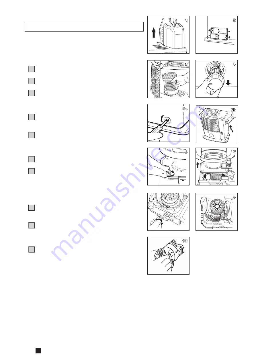 Toyotomi Zibro RS-2222 Operating Manual Download Page 74