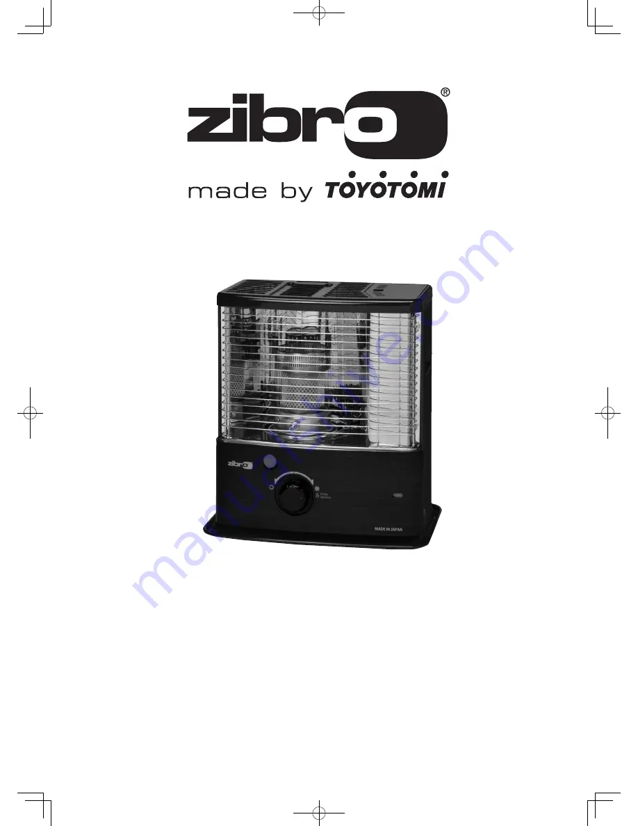 Toyotomi zibro RS - 24 Operating Manual Download Page 1