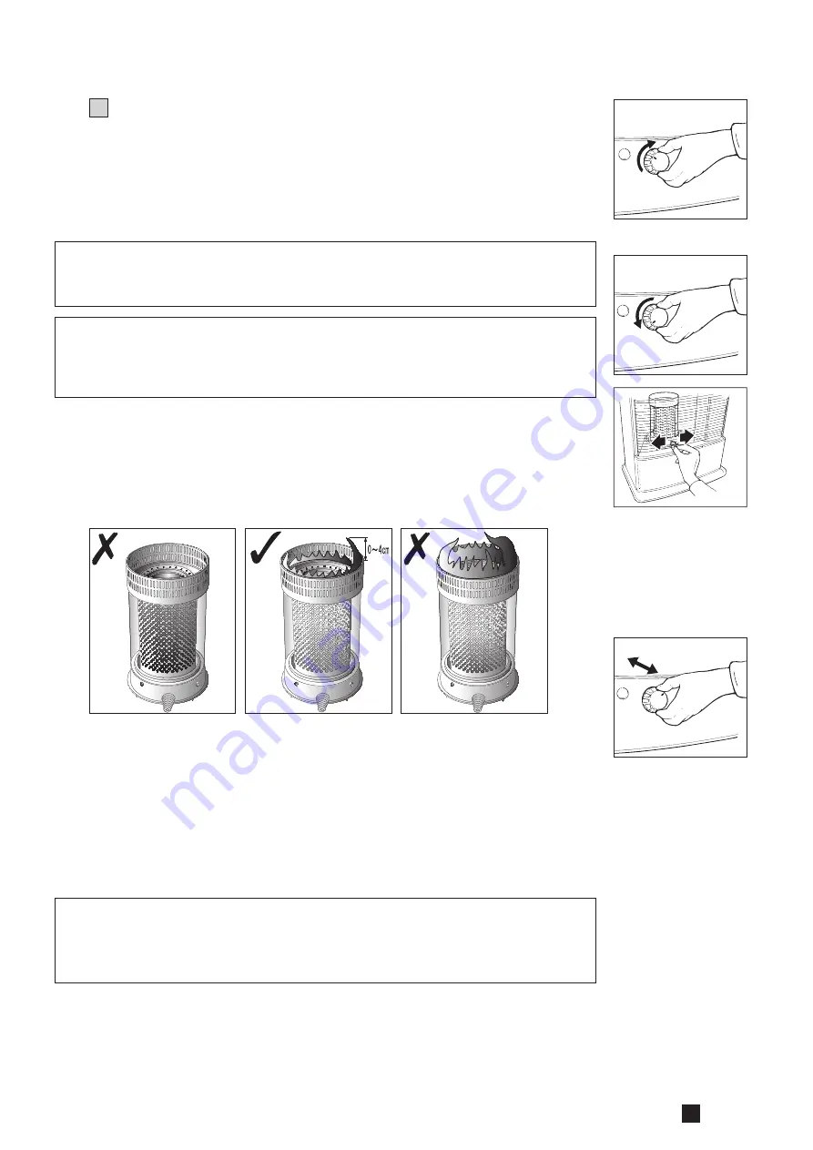 Toyotomi Zibro RS-240 Operating Manual Download Page 17