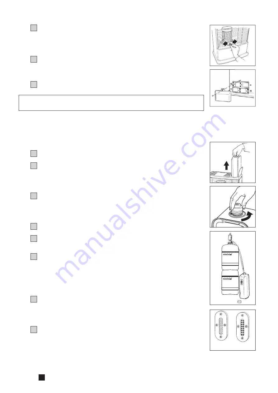 Toyotomi Zibro RS-240 Operating Manual Download Page 30