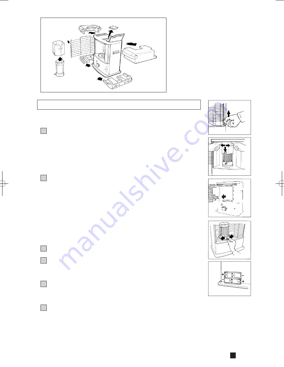 Toyotomi Zibro RS-29 Operating Manual Download Page 5