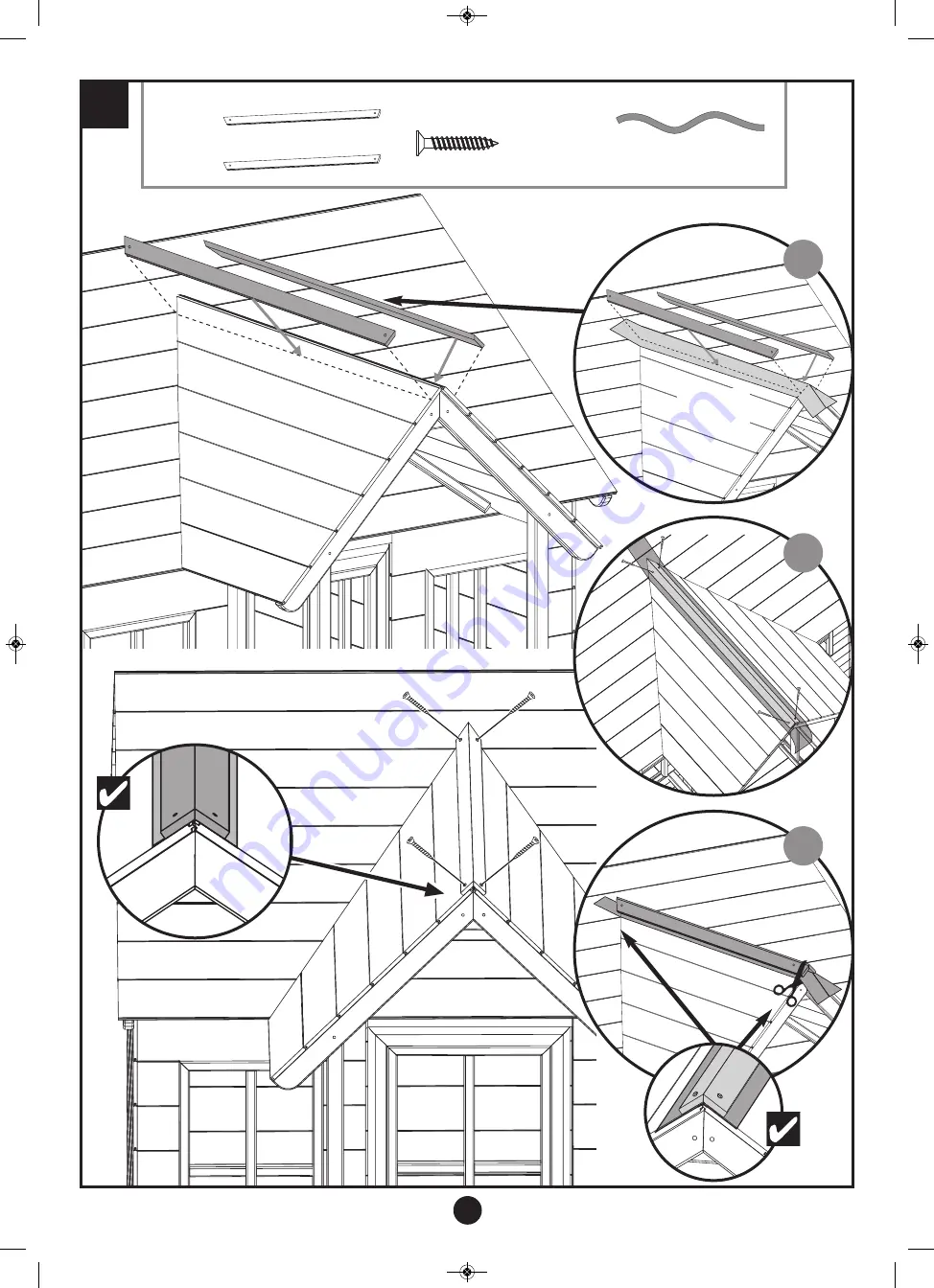 TP active fun Forest Villa TP363 Instructions For Assembly Maintenance And Use Download Page 20