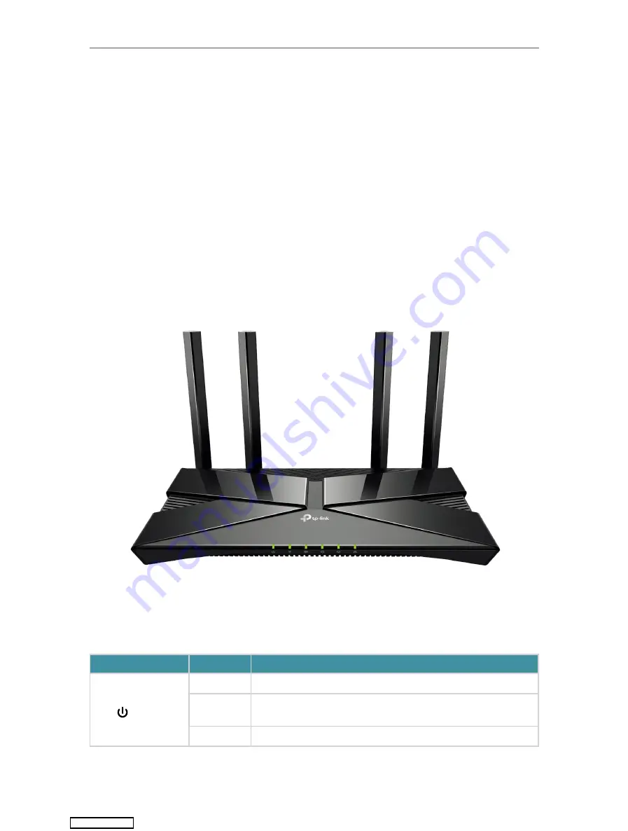 TP-Link Archer AX1500 User Manual Download Page 8