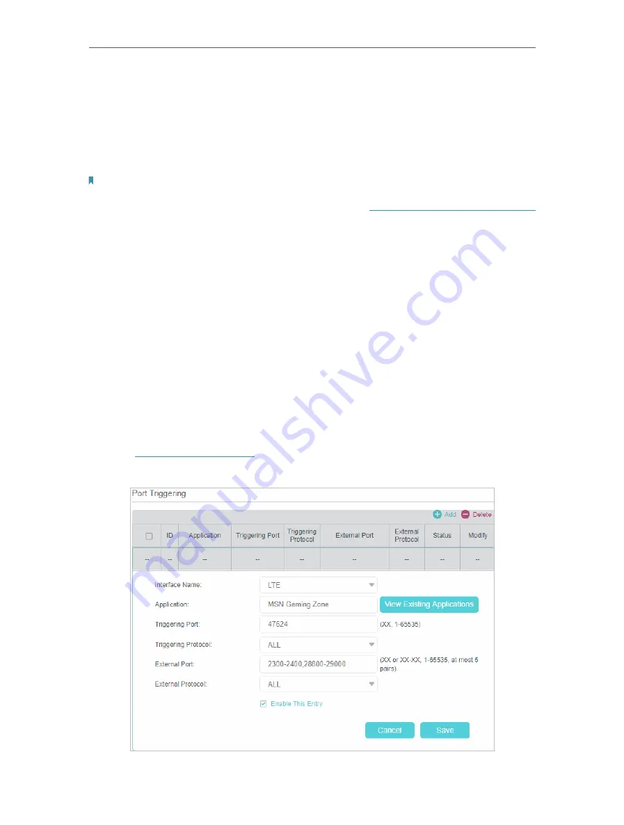 TP-Link Archer MR500 User Manual Download Page 46