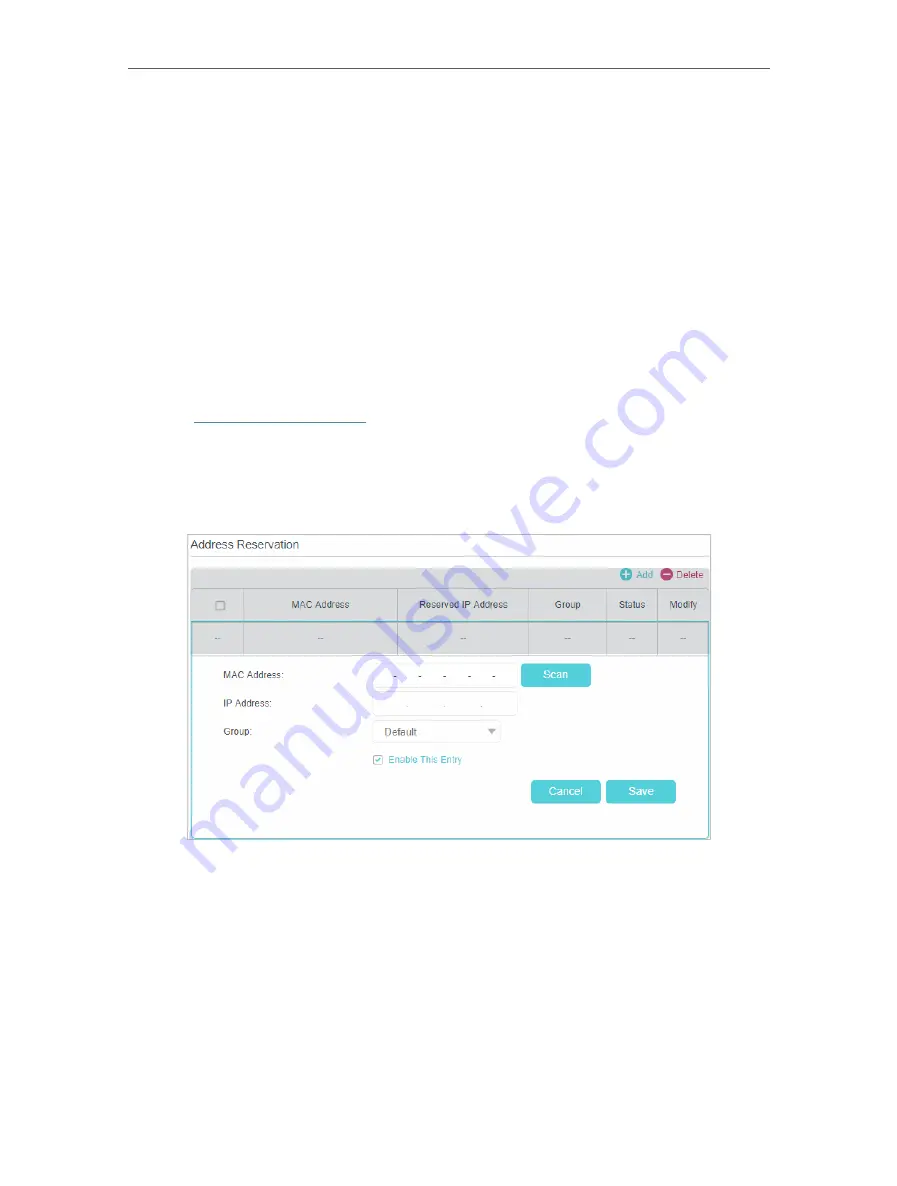 TP-Link Archer MR500 User Manual Download Page 55