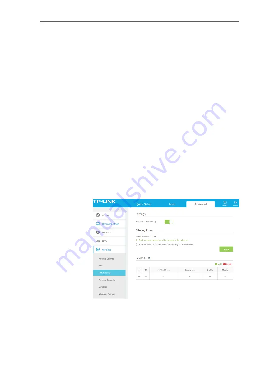 TP-Link Archer VR200 User Manual Download Page 29