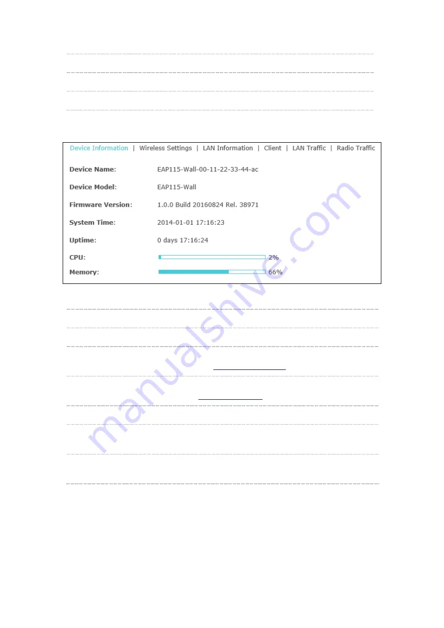 TP-Link Auranet EAP115-Wall Скачать руководство пользователя страница 39