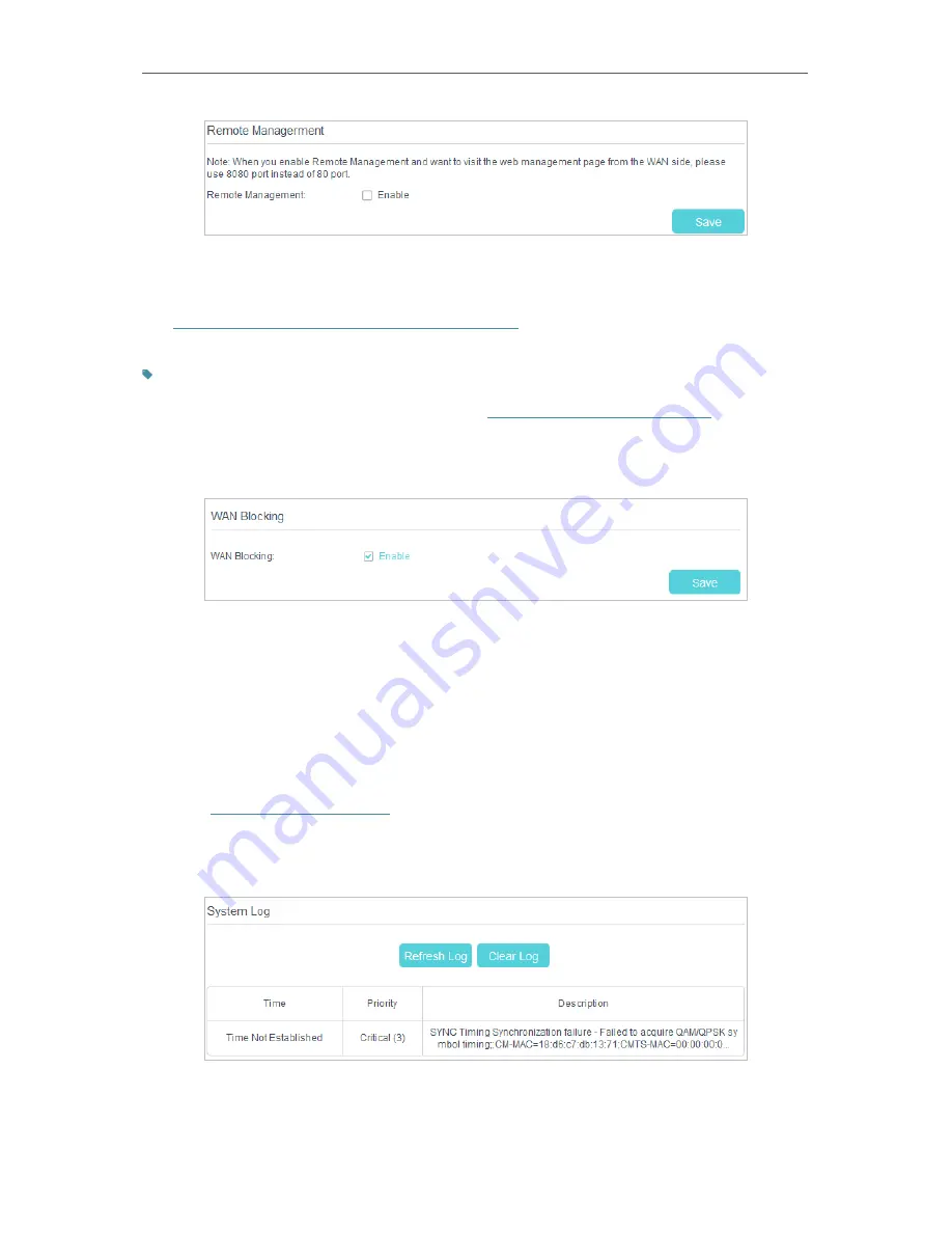 TP-Link CR1900 User Manual Download Page 73