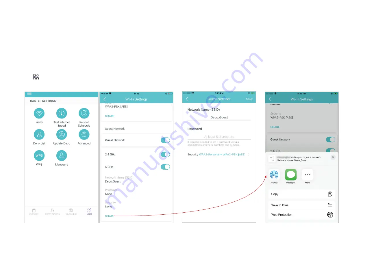 TP-Link Deco W3600 User Manual Download Page 32