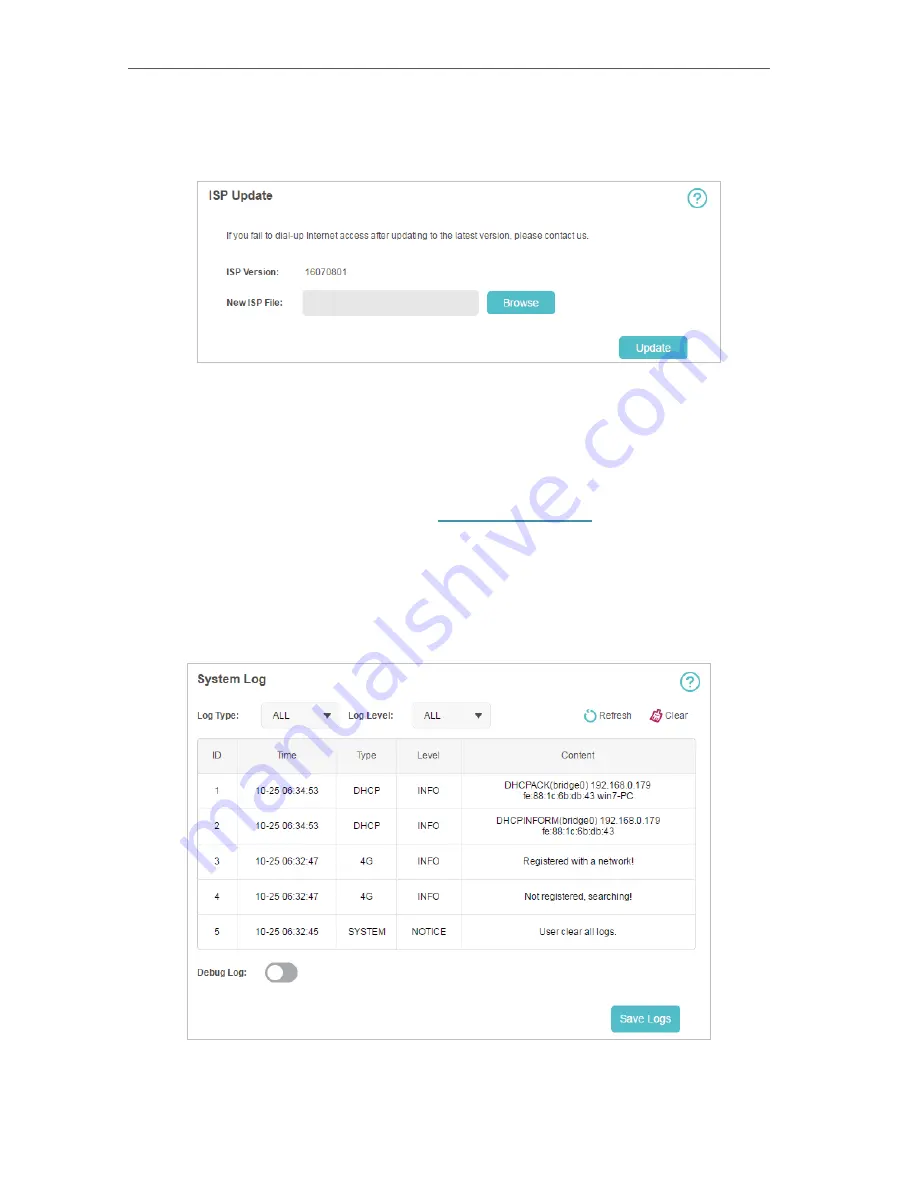 TP-Link m7310 User Manual Download Page 62