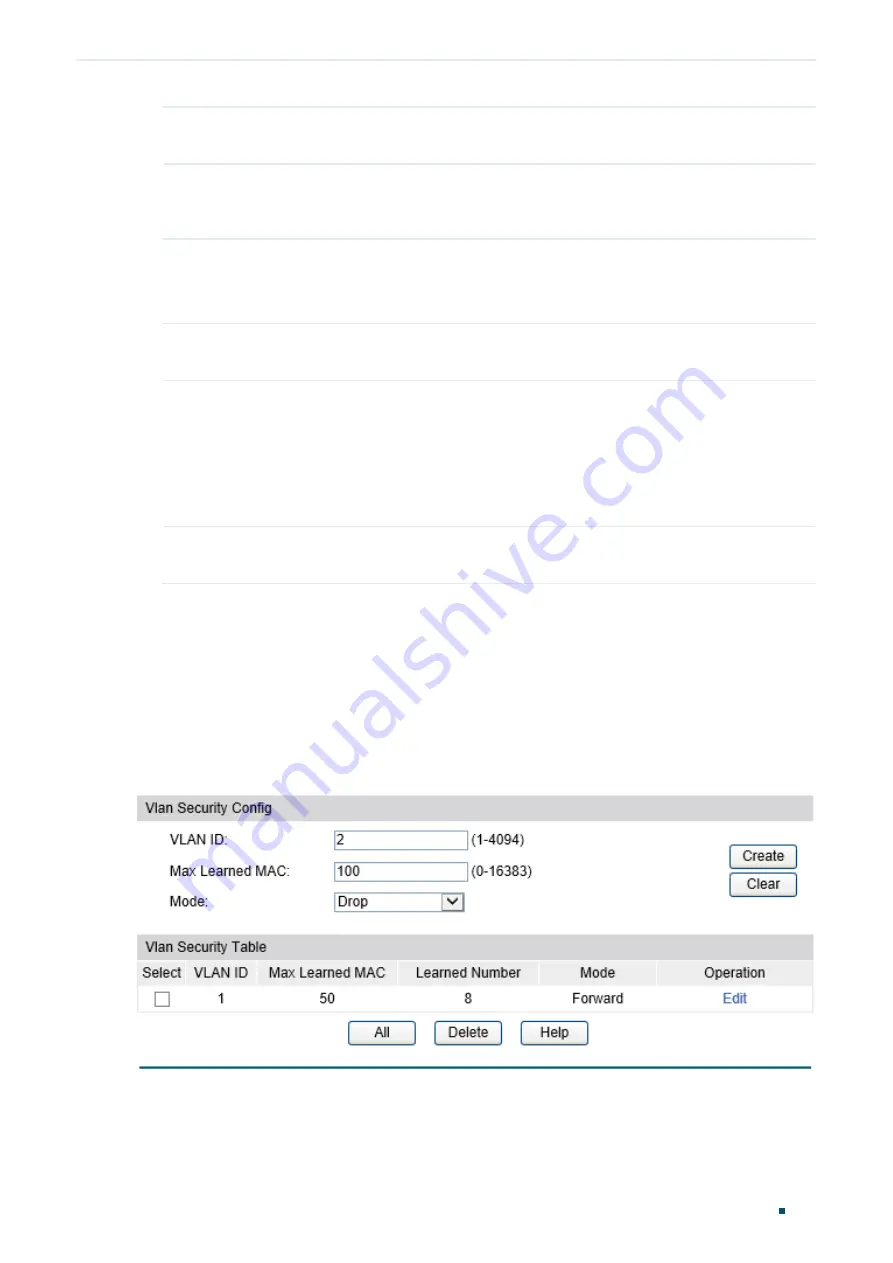 TP-Link T2500G-10MPS User Manual Download Page 163