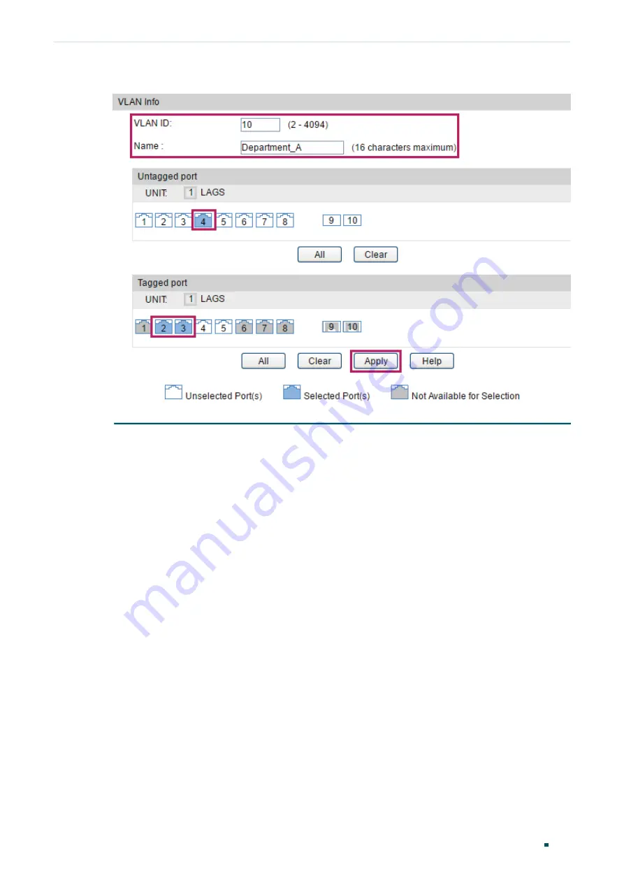 TP-Link T2500G-10MPS User Manual Download Page 228