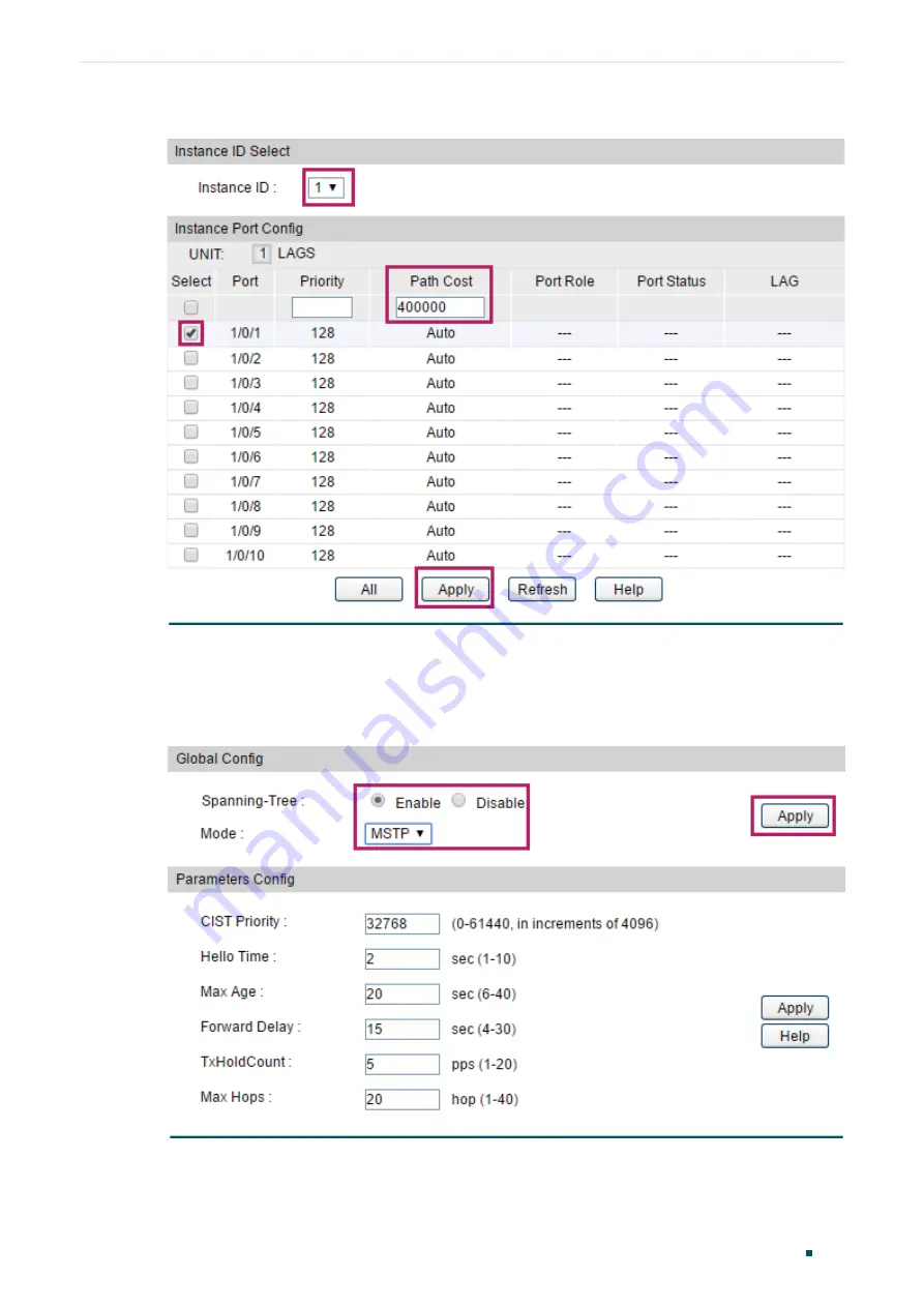 TP-Link T2500G-10MPS Скачать руководство пользователя страница 337