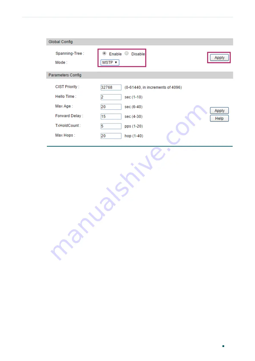 TP-Link T2500G-10MPS User Manual Download Page 343