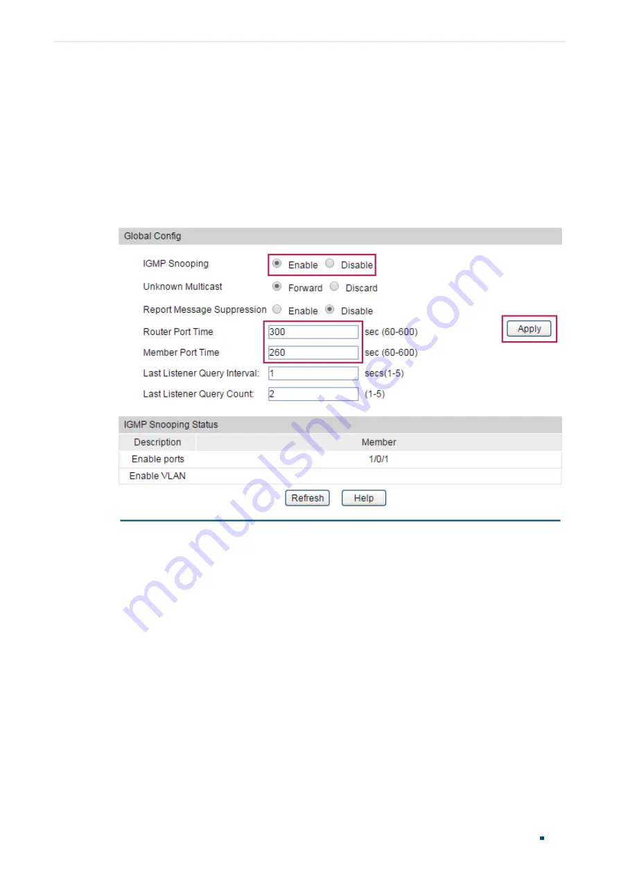 TP-Link T2500G-10MPS User Manual Download Page 431