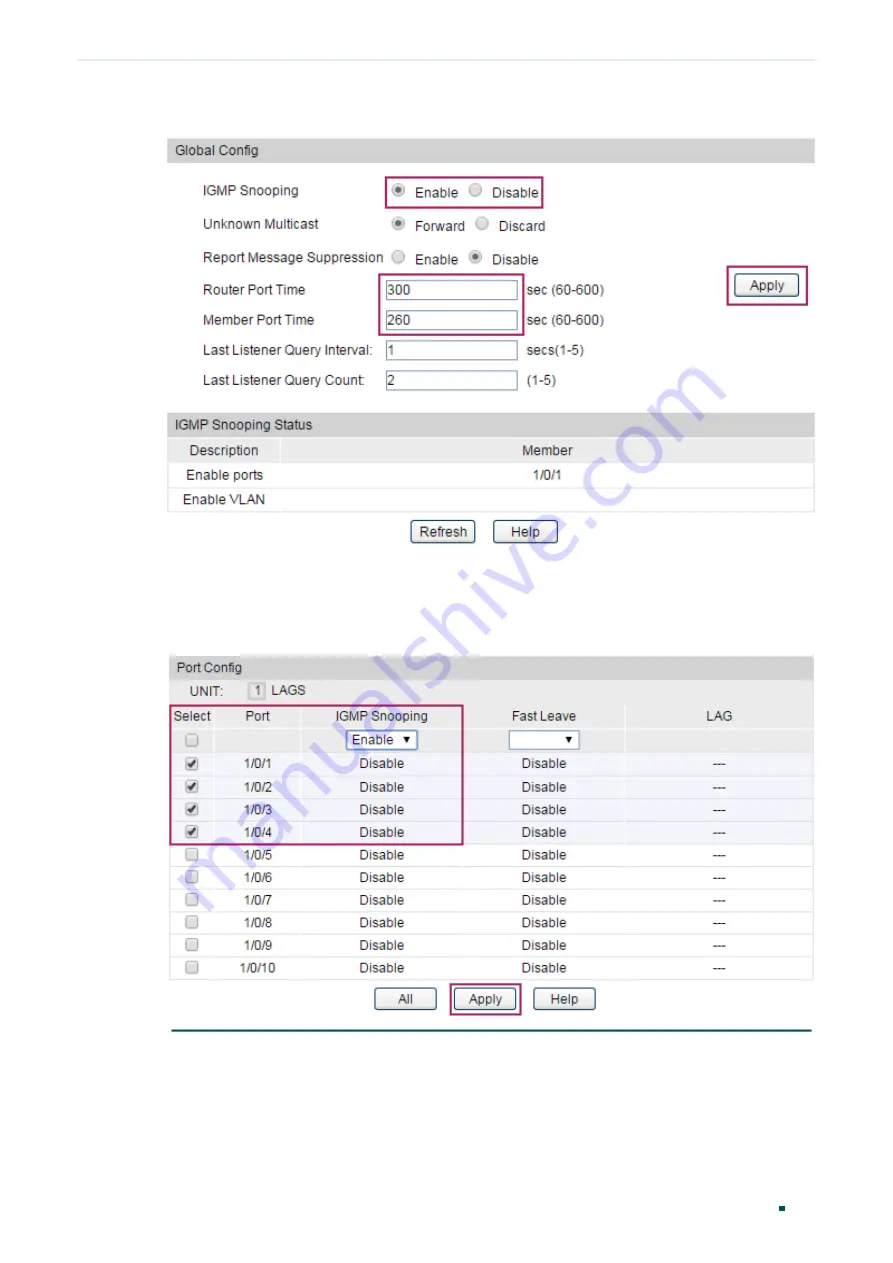 TP-Link T2500G-10MPS Скачать руководство пользователя страница 437