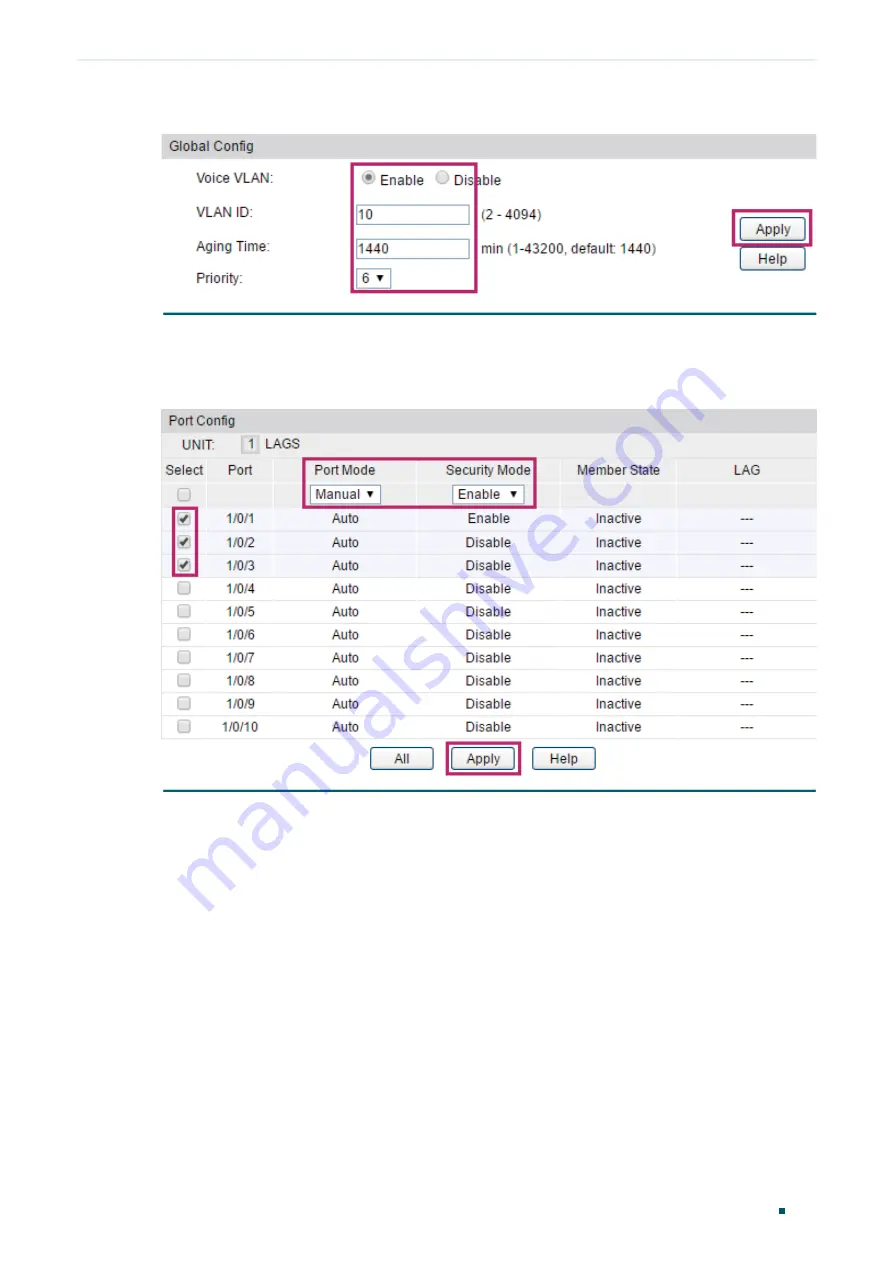 TP-Link T2500G-10MPS User Manual Download Page 523