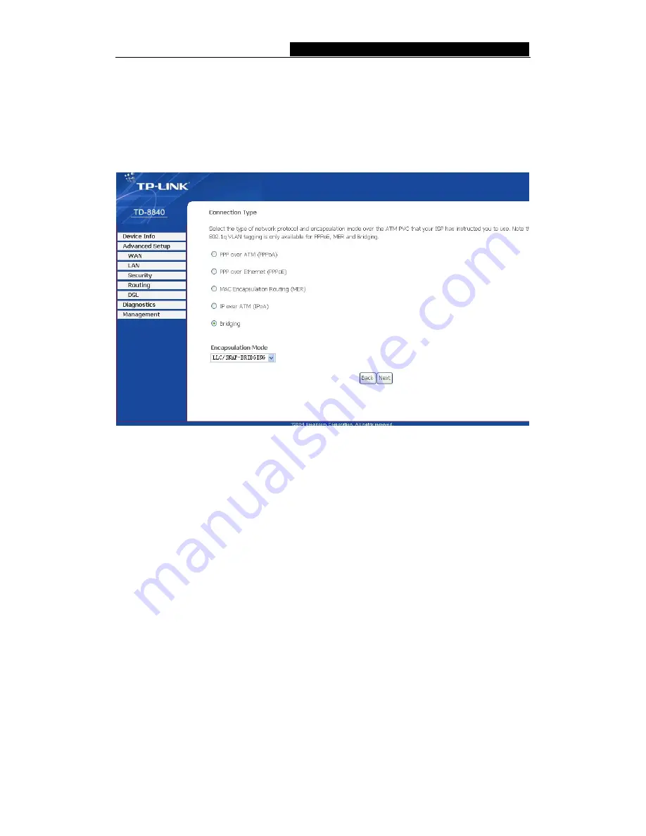 TP-Link TD-8840 User Manual Download Page 13