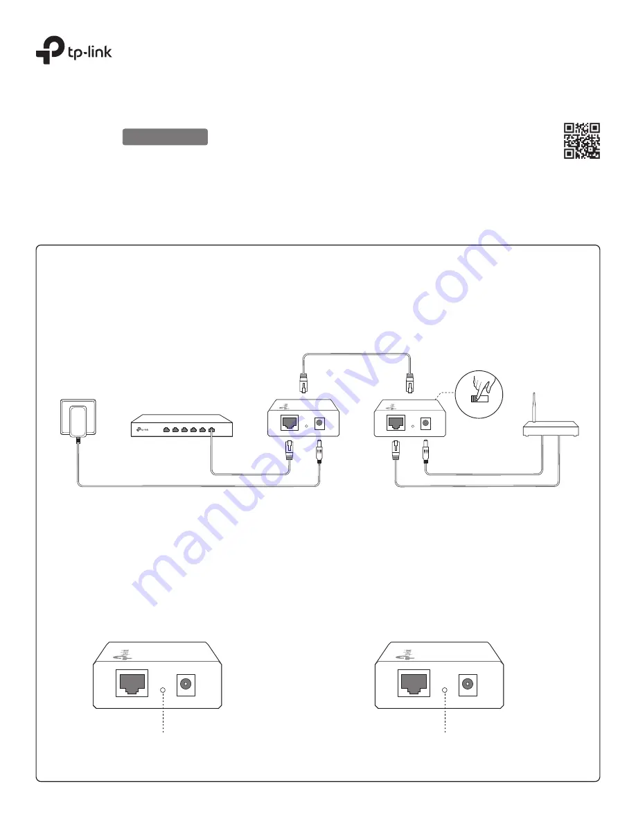 TP-Link TL-POE200A User Manual Download Page 1