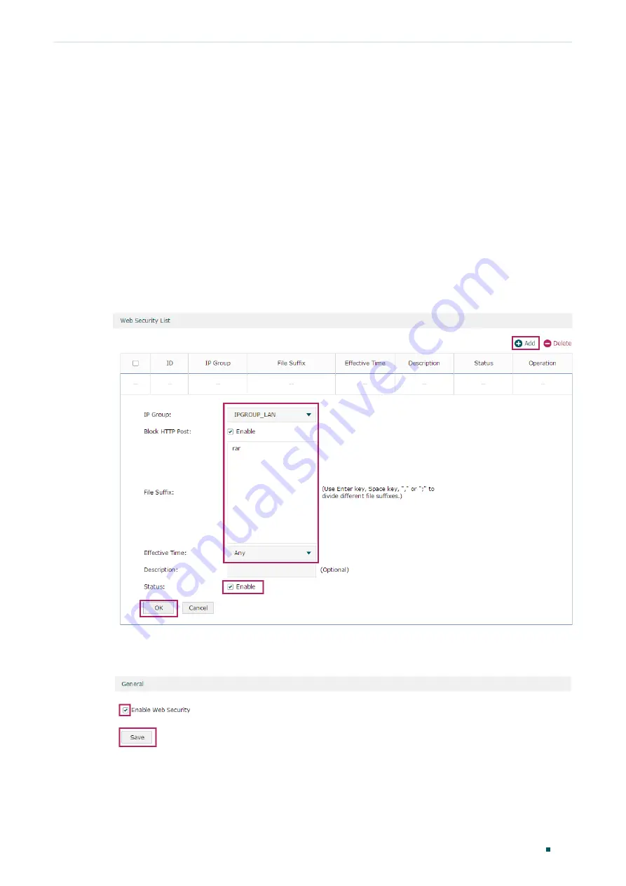 TP-Link TL-R470T Plus Configuration Manual Download Page 126