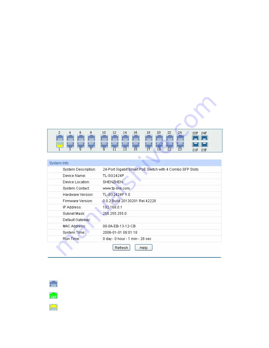 TP-Link TL-SG2424P Скачать руководство пользователя страница 18