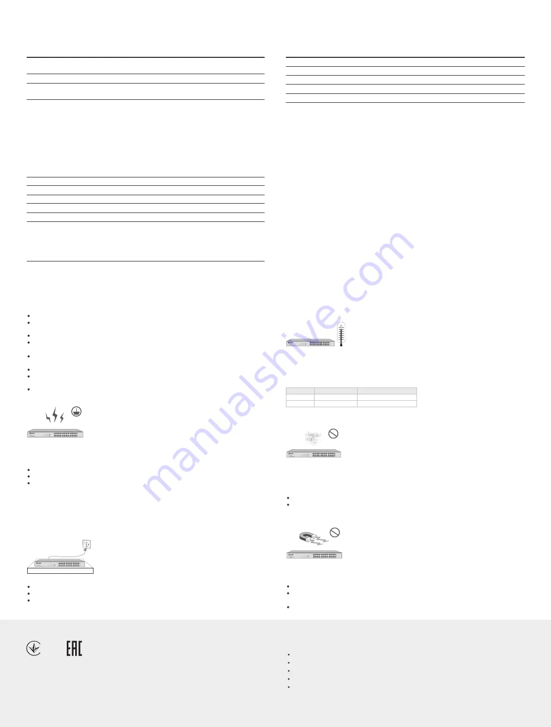 TP-Link TL-SX1008 V1 Installation Manual Download Page 2