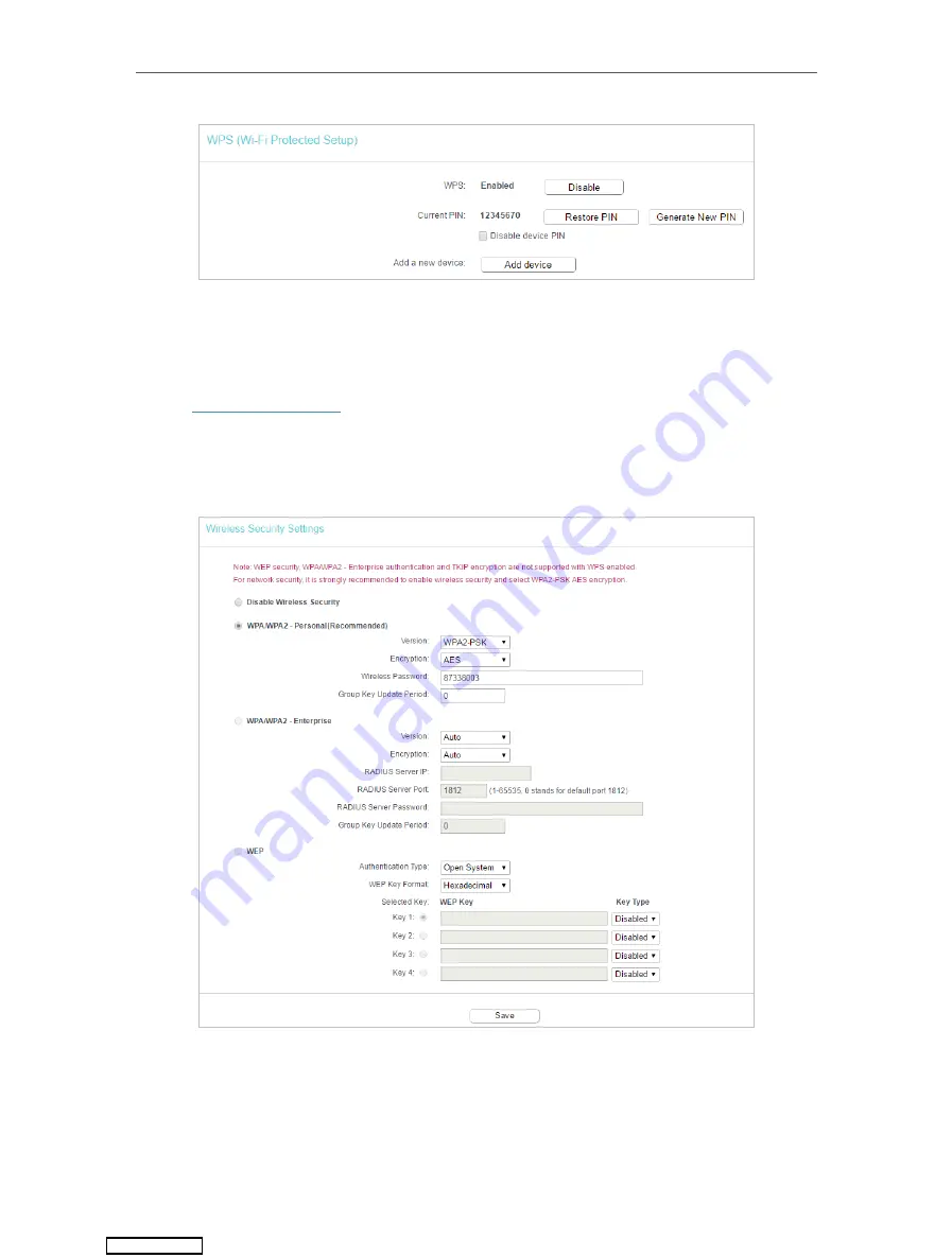 TP-Link TL-WR802N User Manual Download Page 130