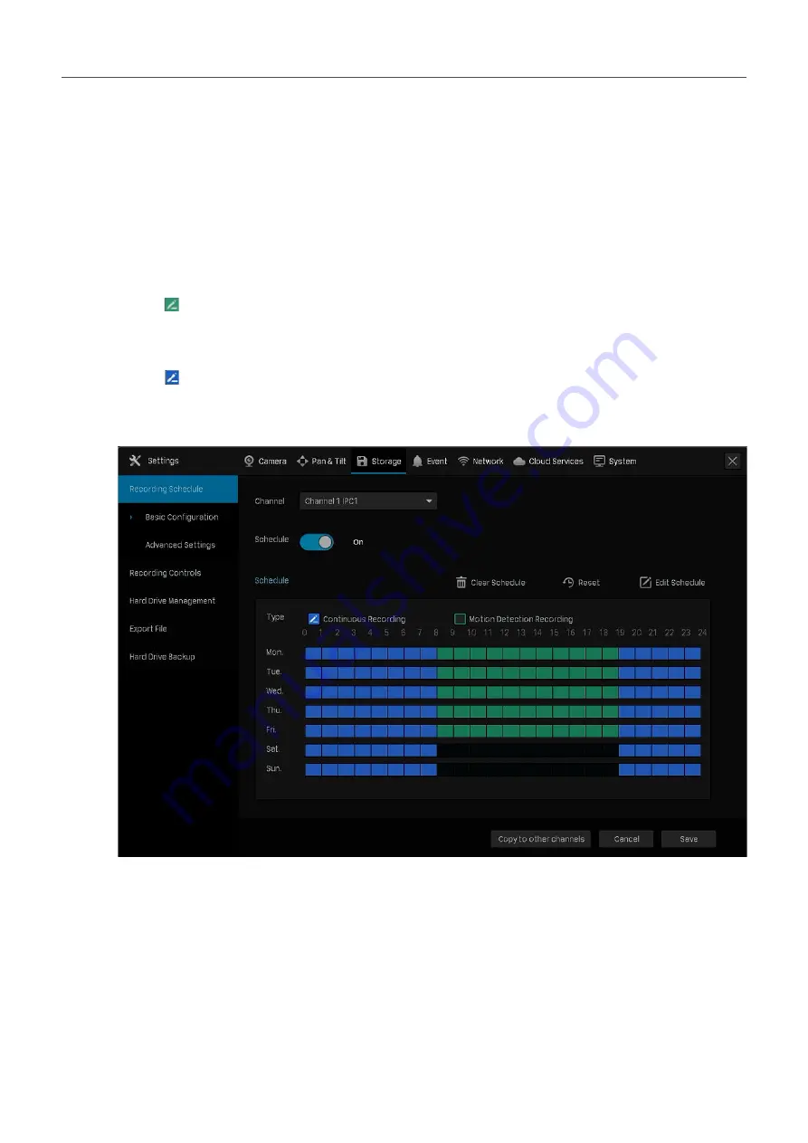 TP-Link VIGI NVR1016H User Manual Download Page 66