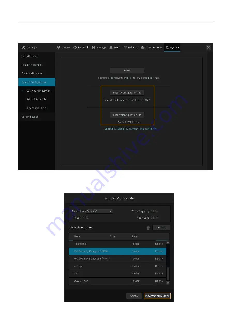 TP-Link VIGI NVR1016H User Manual Download Page 134