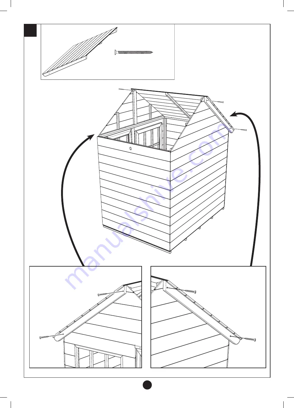 TP Toys active fun Hideaway House Instructions For Assembly, Maintenance And Safe Use Download Page 12