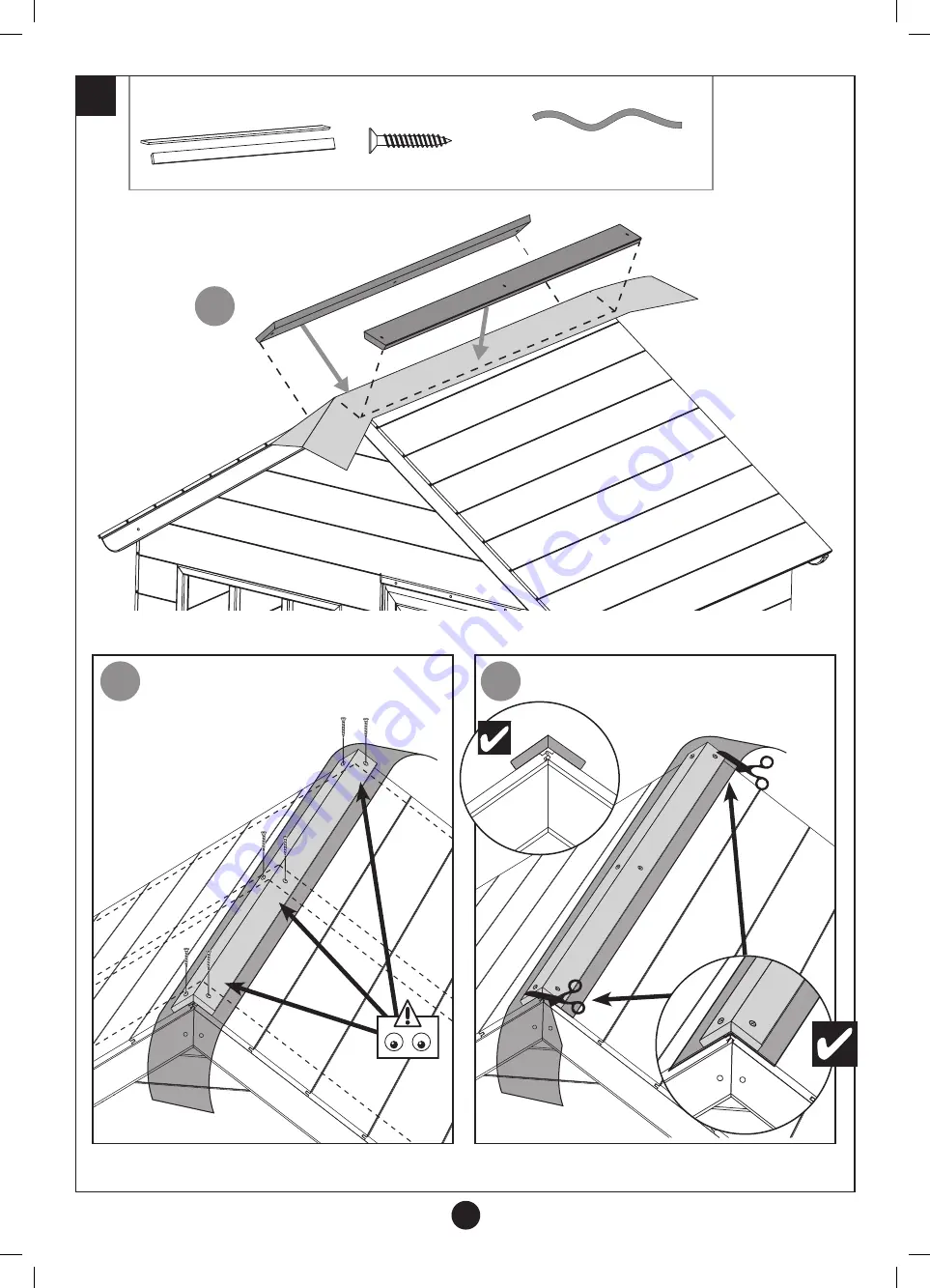 TP Toys active fun Hideaway House Instructions For Assembly, Maintenance And Safe Use Download Page 14