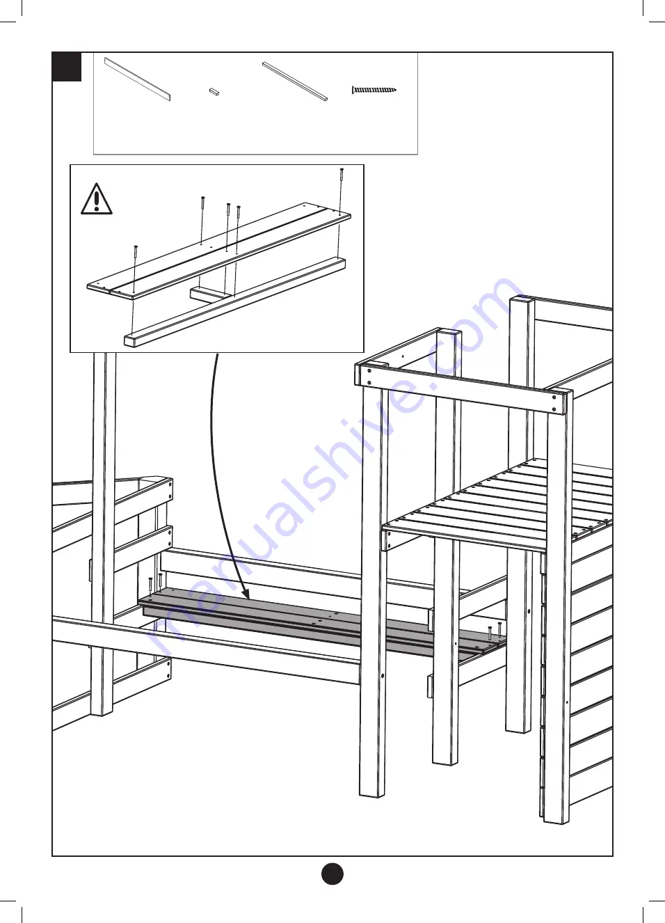 TP Toys active fun Pirate Galleon Instructions For Assembly, Maintenance And Safe Use Download Page 13