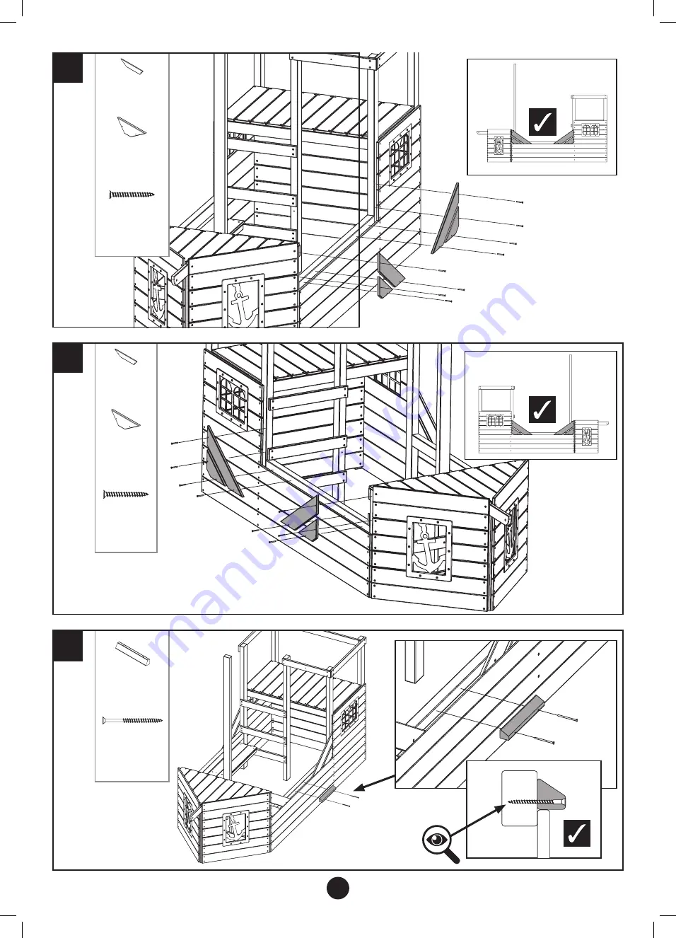 TP Toys active fun Pirate Galleon Instructions For Assembly, Maintenance And Safe Use Download Page 22