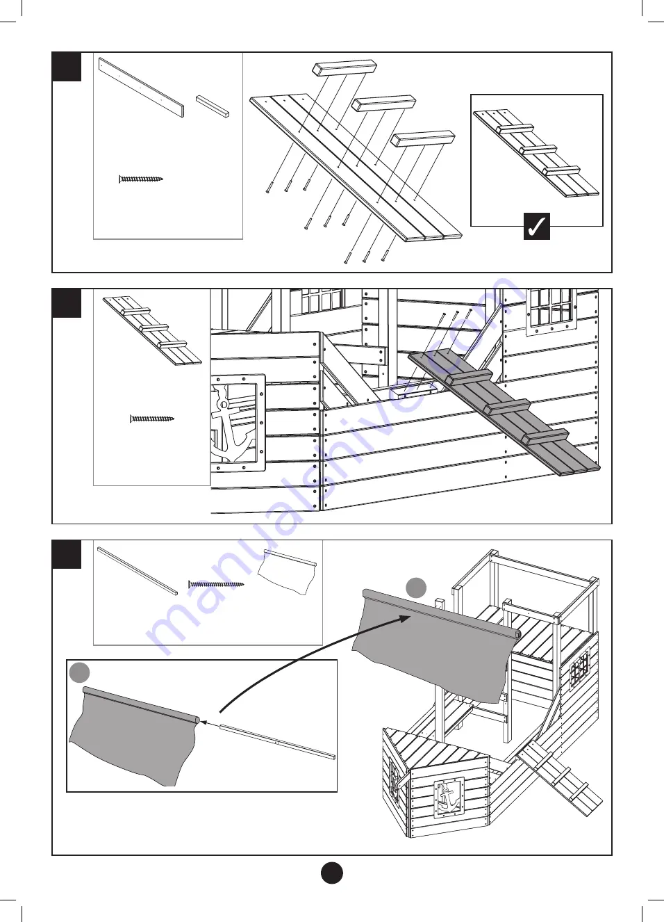 TP Toys active fun Pirate Galleon Instructions For Assembly, Maintenance And Safe Use Download Page 23