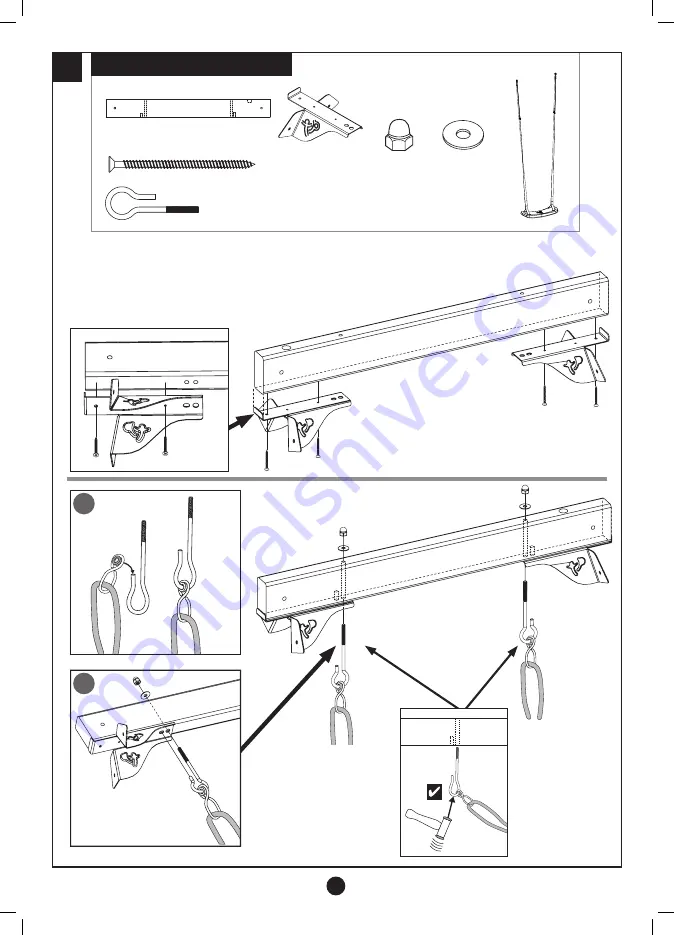 TP Forest Double Swing TP304 Instructions For Assembly, Maintenance And Safe Use Download Page 8