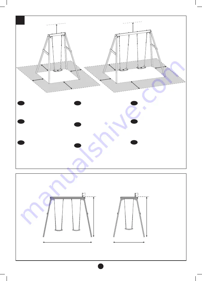 TP Forest Double Swing TP304 Instructions For Assembly, Maintenance And Safe Use Download Page 13