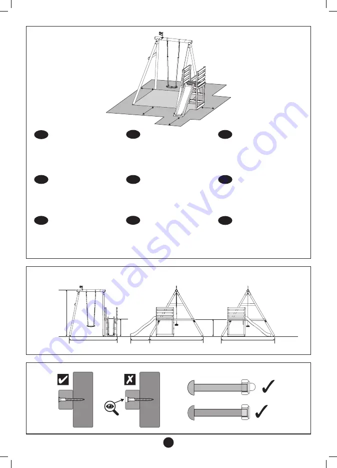 TP Robin Wooden Single Swing Set and Slide Скачать руководство пользователя страница 11