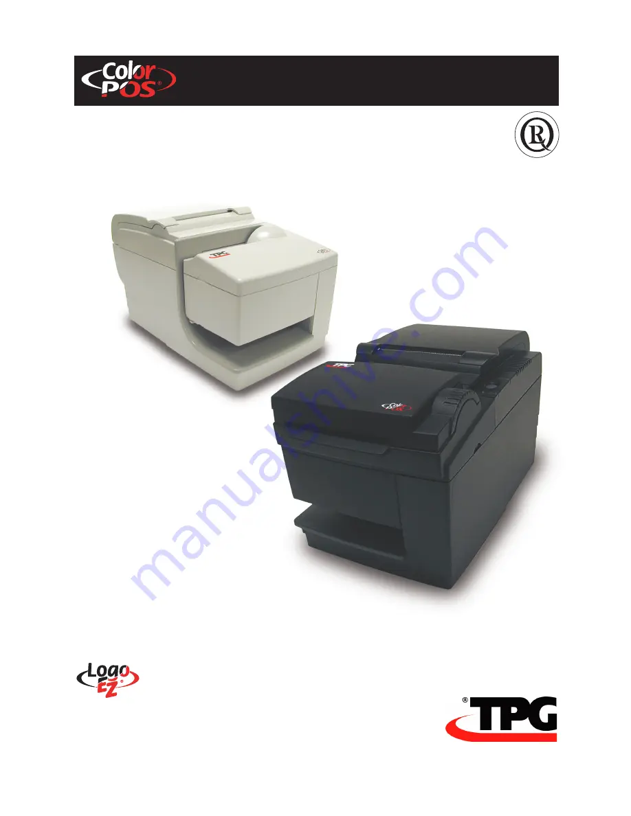 TPG Color POS B780 Скачать руководство пользователя страница 1