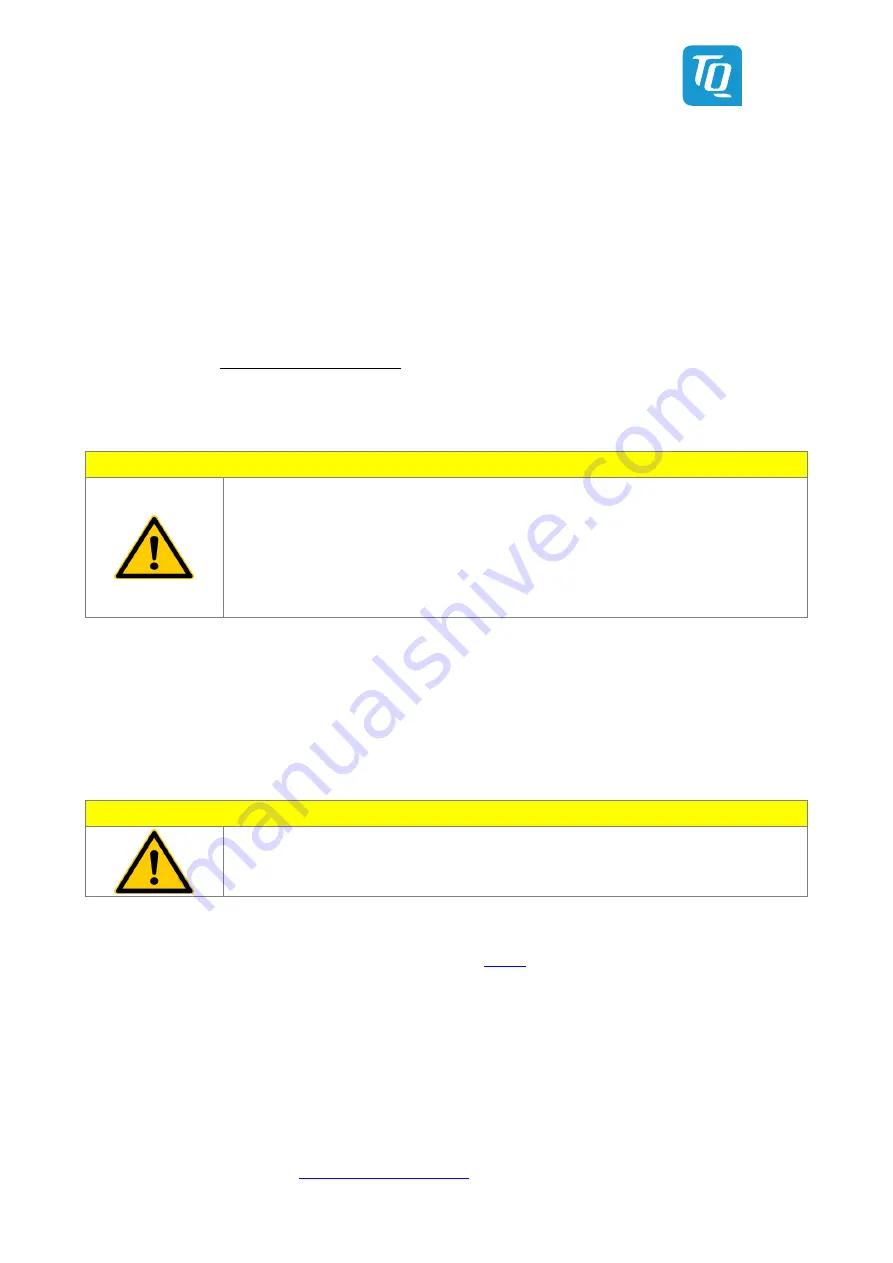 TQ-Systems TQMa8Xx Preliminary User'S Manual Download Page 25