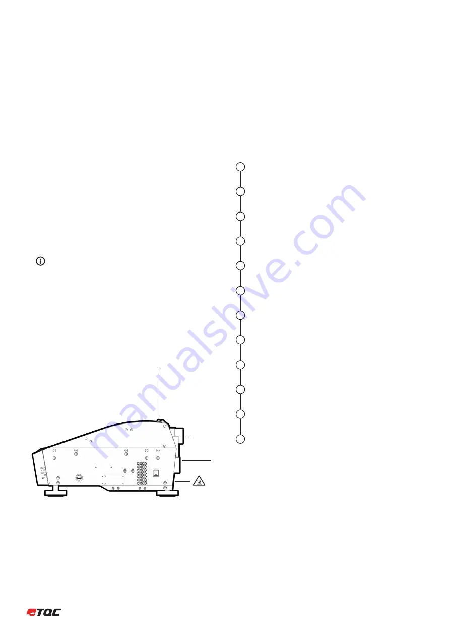 TQC CureView AB8000 Operating Instructions Manual Download Page 14