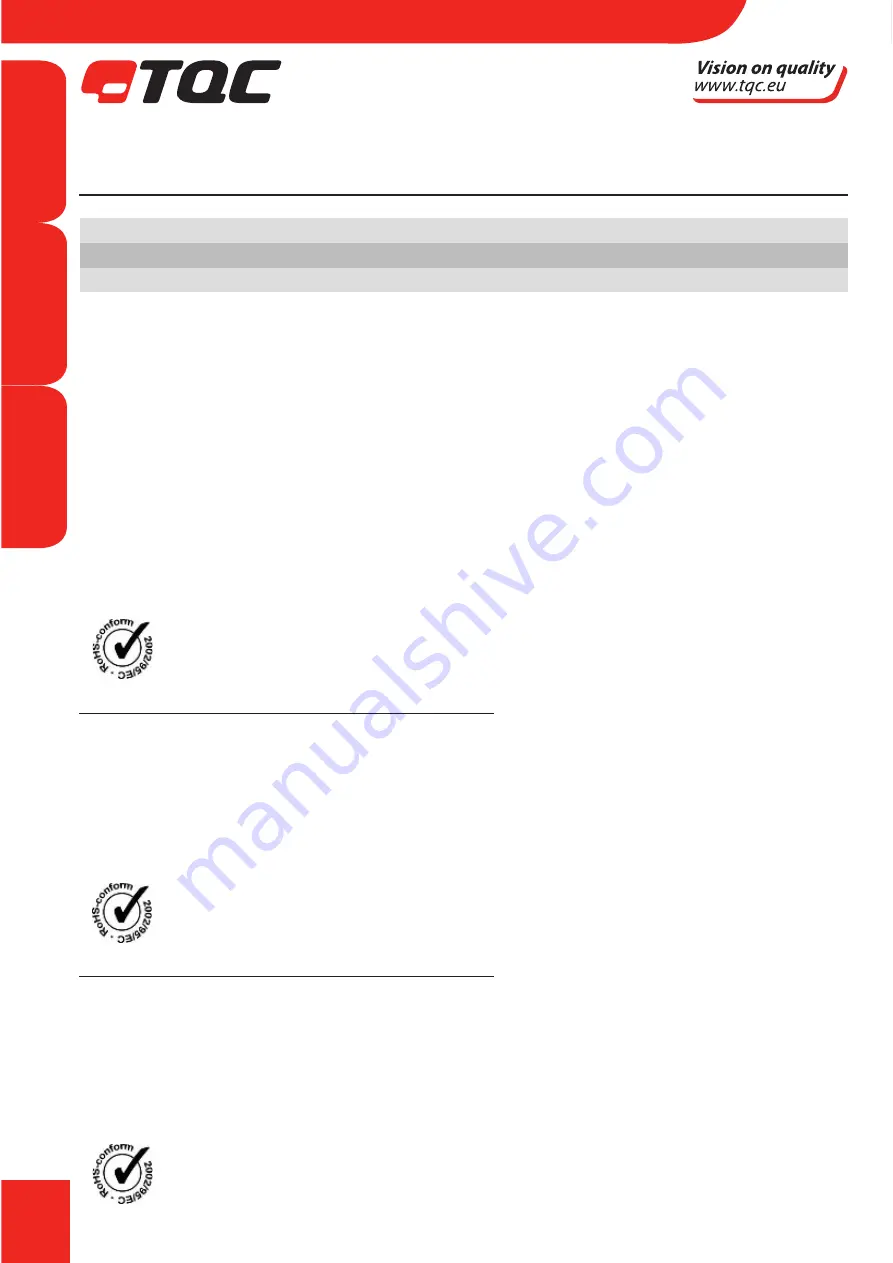 TQC LD0800 User Manual Download Page 2