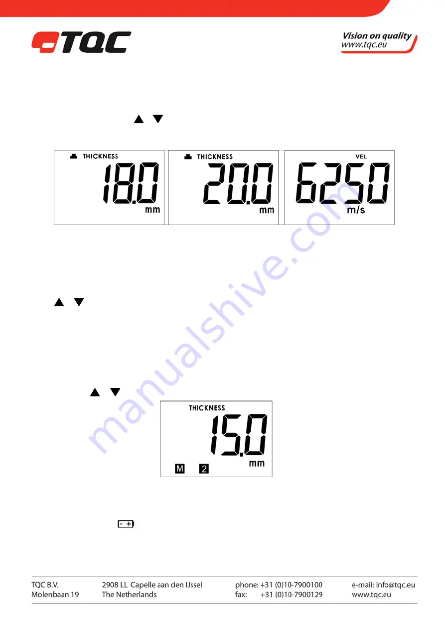 TQC LTD7015 Скачать руководство пользователя страница 9