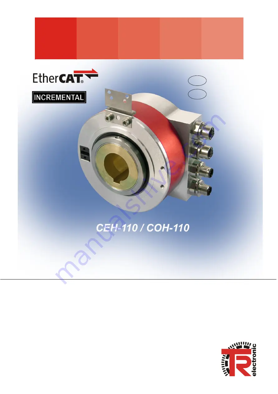 TR-Electronic CEH-110 User Manual Download Page 1