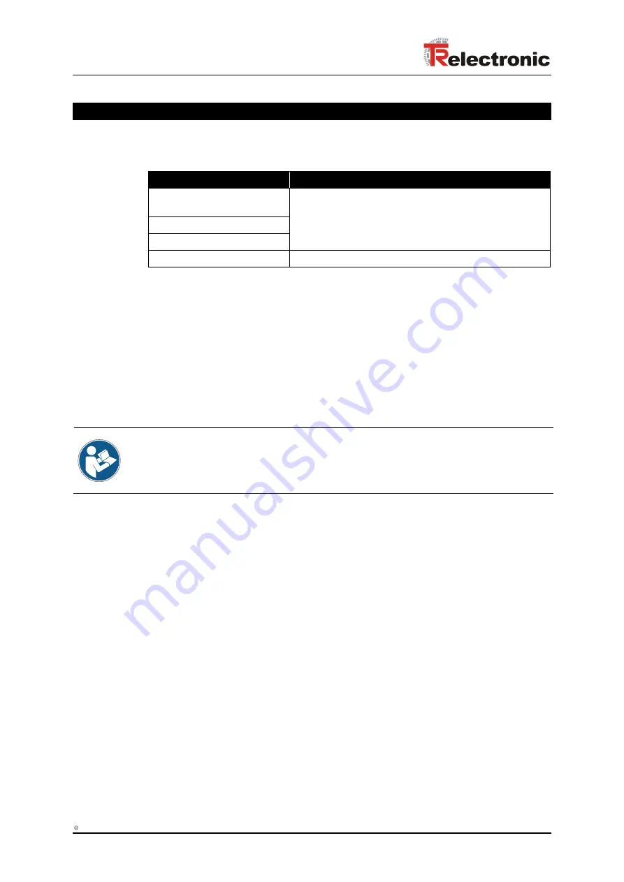 TR-Electronic CMV-22 Series User Manual Download Page 18