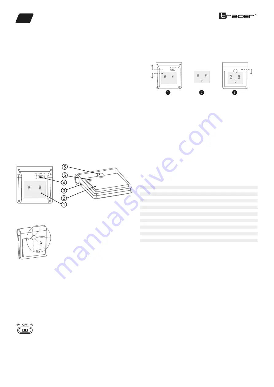 Tracer 46828 Скачать руководство пользователя страница 3