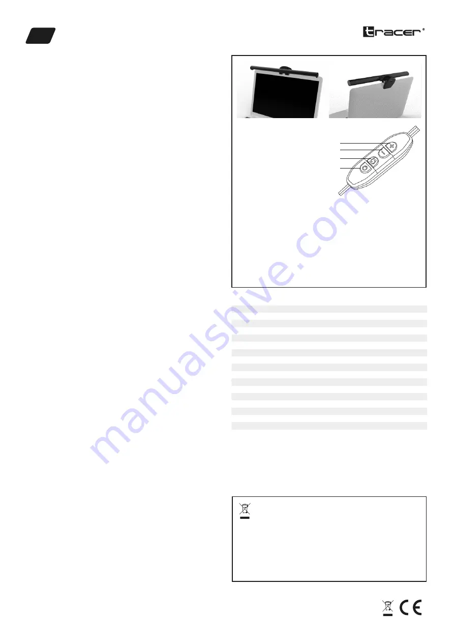 Tracer 54 LED Instruction Manual Download Page 1